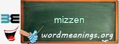 WordMeaning blackboard for mizzen